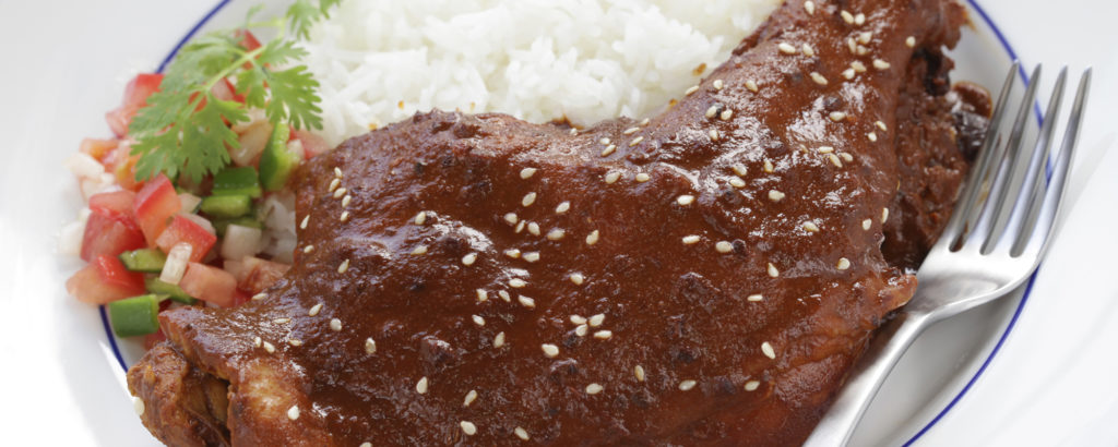 POLLO CON MOLE ROGELIO BUENO