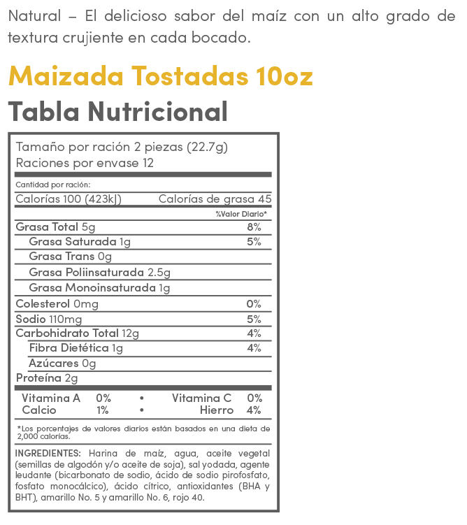 corn tostadas