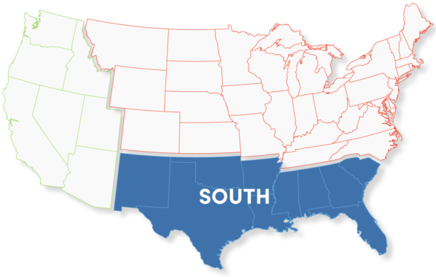 south south